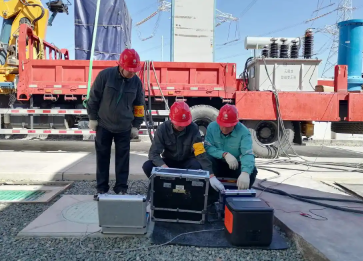 全国首次750千伏高压电抗器带线路局放试验完成